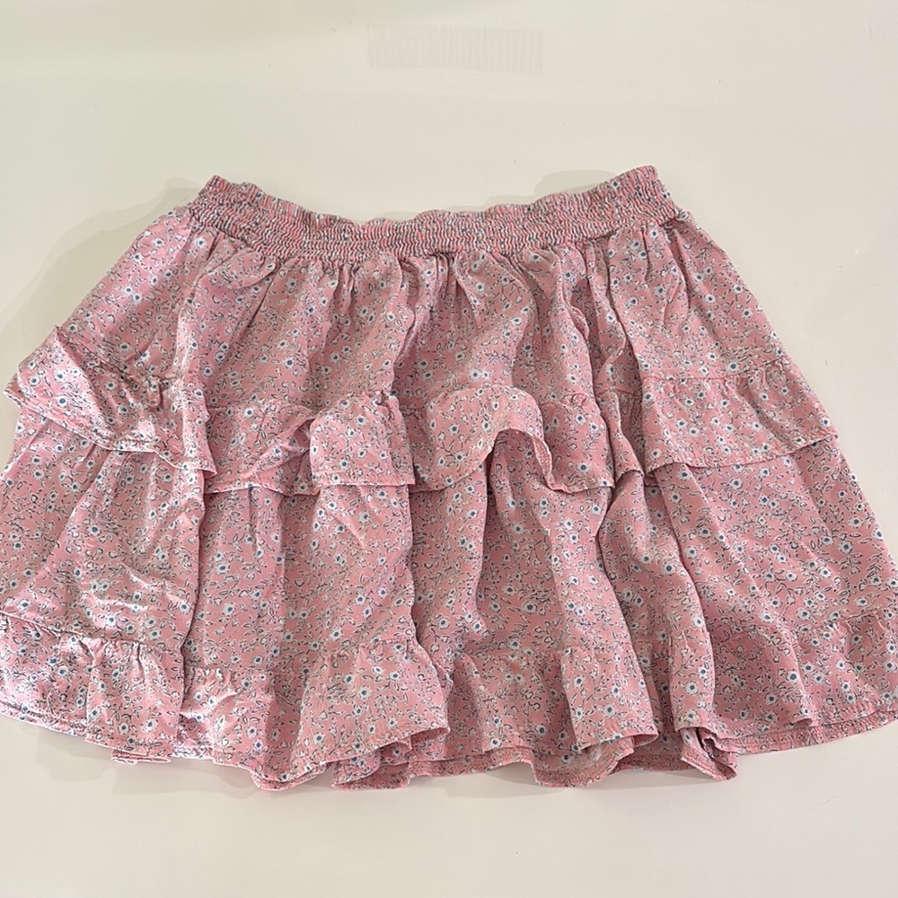 Princess Polly size 10 Floral Pink Skirt